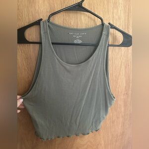 American Eagle L cropped tank